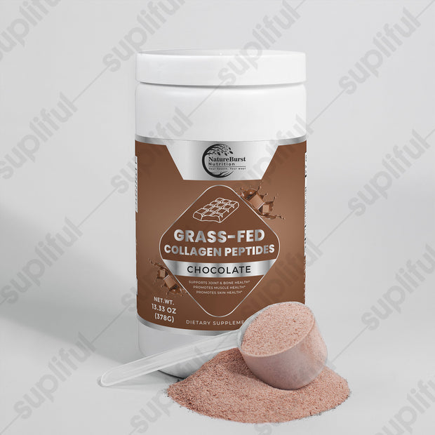 Grass-Fed Collagen Peptides Powder - Chocolate