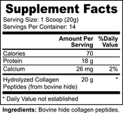 Grass-Fed Hydrolyzed Collagen Peptides